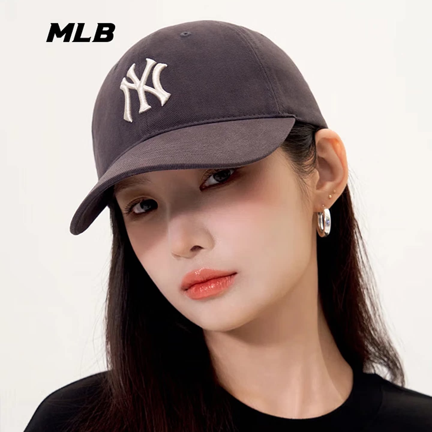 MLB张凌赫同款时尚遮阳运动帽