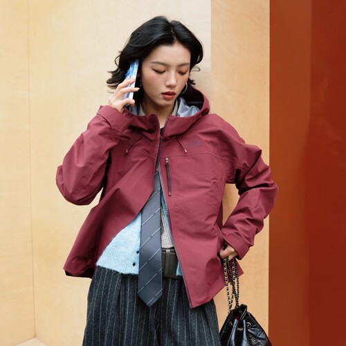 26马年新款北面硬壳防水冲锋衣女