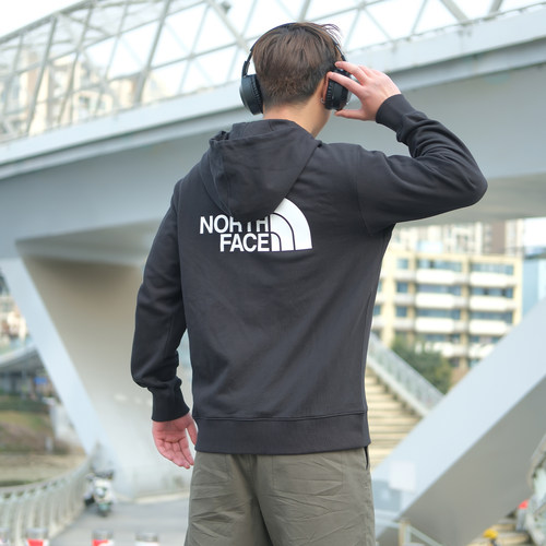 北面卫衣男女纯棉运动休闲开衫