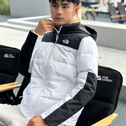 北面男士秋冬防泼保暖羽绒服