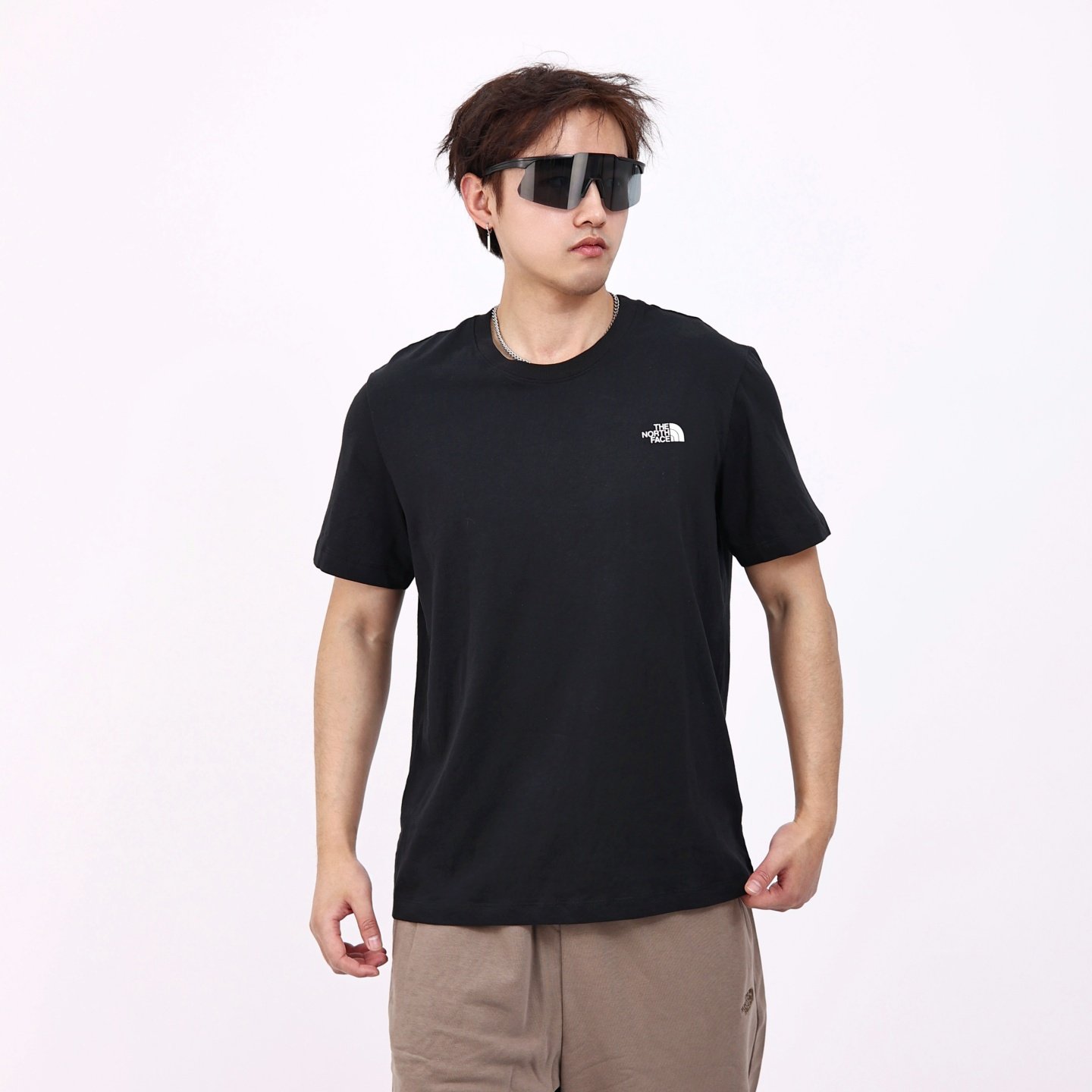 TheNorthFace北面圆领短袖男女后背印花户外运动透气纯棉T恤8EYA,运动服/休闲服装,运动T恤,淘宝优惠券,粉丝福利购,淘宝优惠卷