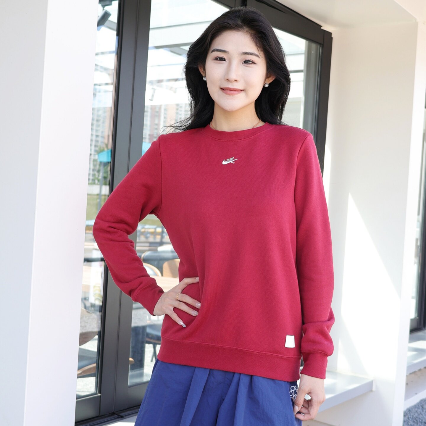 Nike耐克26马年限定女卫衣套头