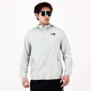 26春夏新款 轻薄透气防晒皮肤衣4U8X TheNorthFace北面户外男UPF50