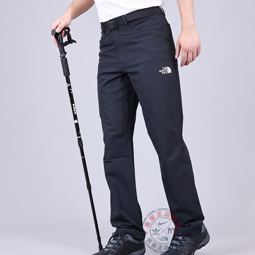 正品北面男士软壳登山裤