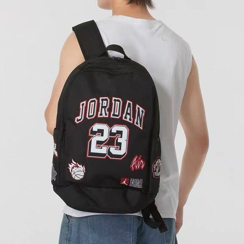 NIKE耐克双肩包Jordan包篮球训练AJ飞人大容量书包JD2433006AD