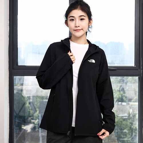 北面软壳衣女子新款加绒外套