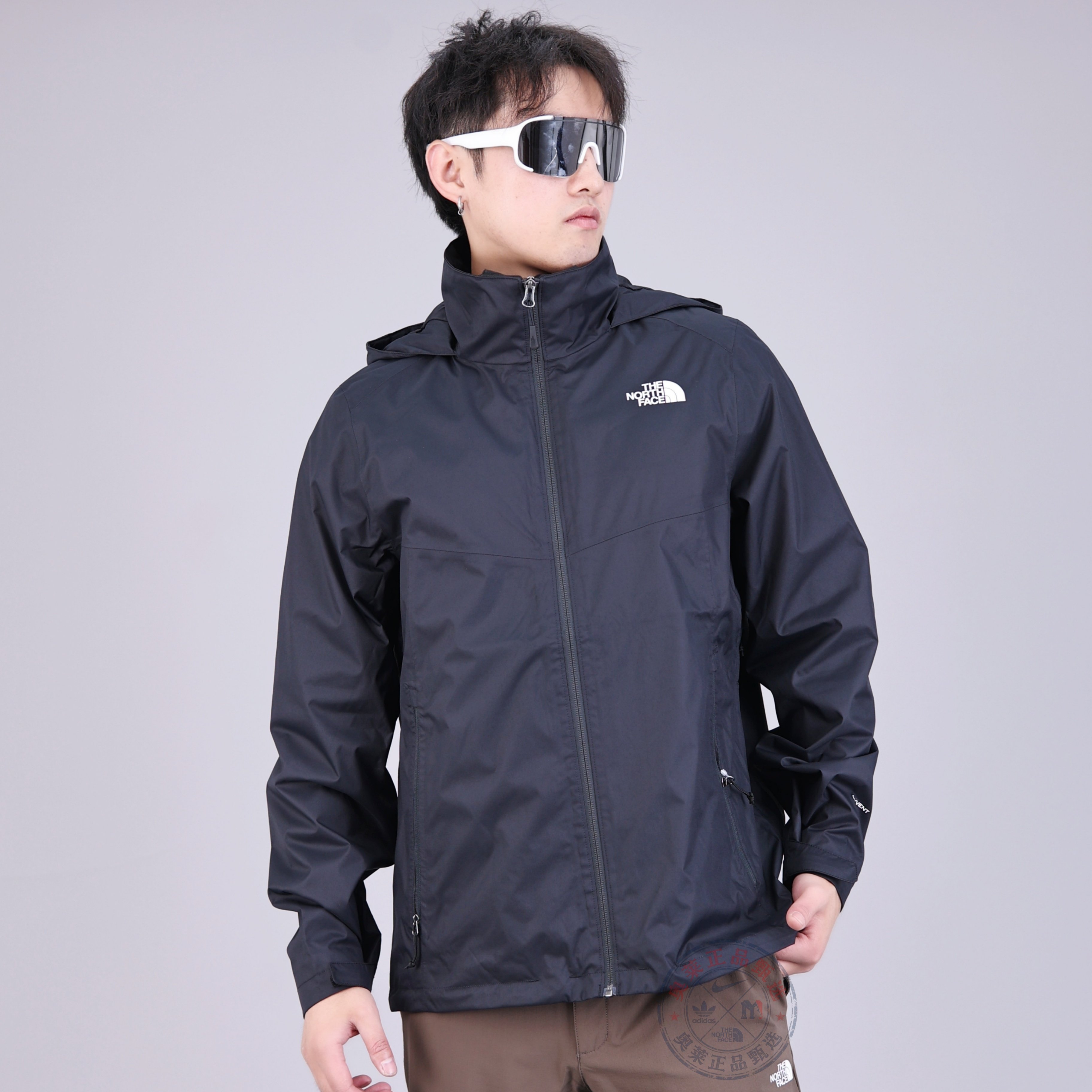 TheNorthFace北面冲锋衣男士25春夏新款可配内胆防水户外外套8EXR