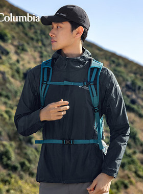 Columbia哥伦比亚防晒衣男26春夏户外钛金系列UPF50+皮肤衣WE9484