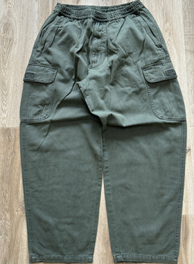 纯元日单贵牌SEDAN ALL 美式复古货运库 全棉成染 工装大兜 长裤