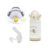 适配BeiE 贝易音乐家保温杯配件V阀咬合吸嘴直管B6689学饮杯杯盖