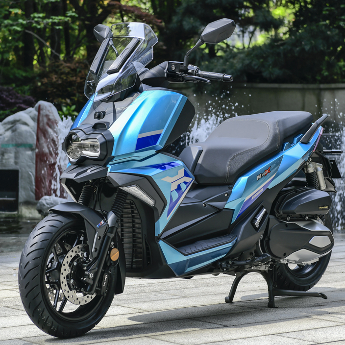 摩迪威350X大踏板水冷摩托车踏板车金浪发动机耀眼版包邮ADV踏板