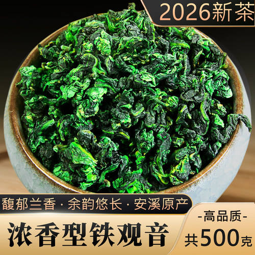 铁观音2026新茶浓香型散茶500g