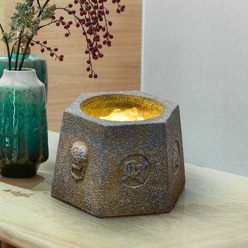 仿古招财进宝流水喷泉循环水生财
