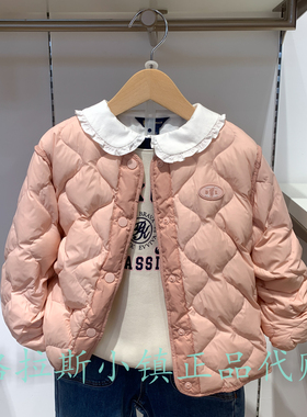 90鸭绒Polo walk KIDS童装正品25冬款女童轻薄羽绒服BXNW531K0072