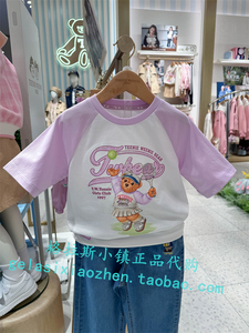 TeenieWeenie童装专柜正品24年夏新款女童速干凉感T恤RA242351K