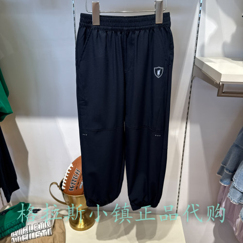 Polowalk童装夏男童吸湿速干长裤