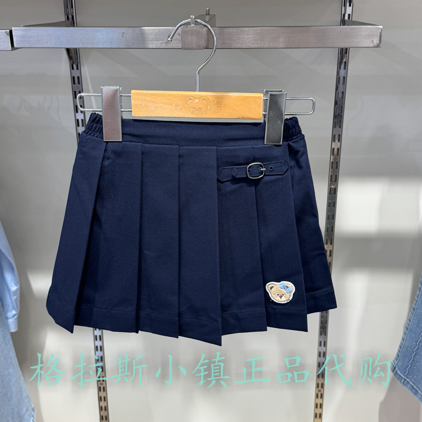 PawinPaw童装秋新款女童百褶半裙