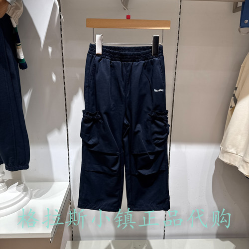 Polowalk童装秋款女童直筒休闲裤