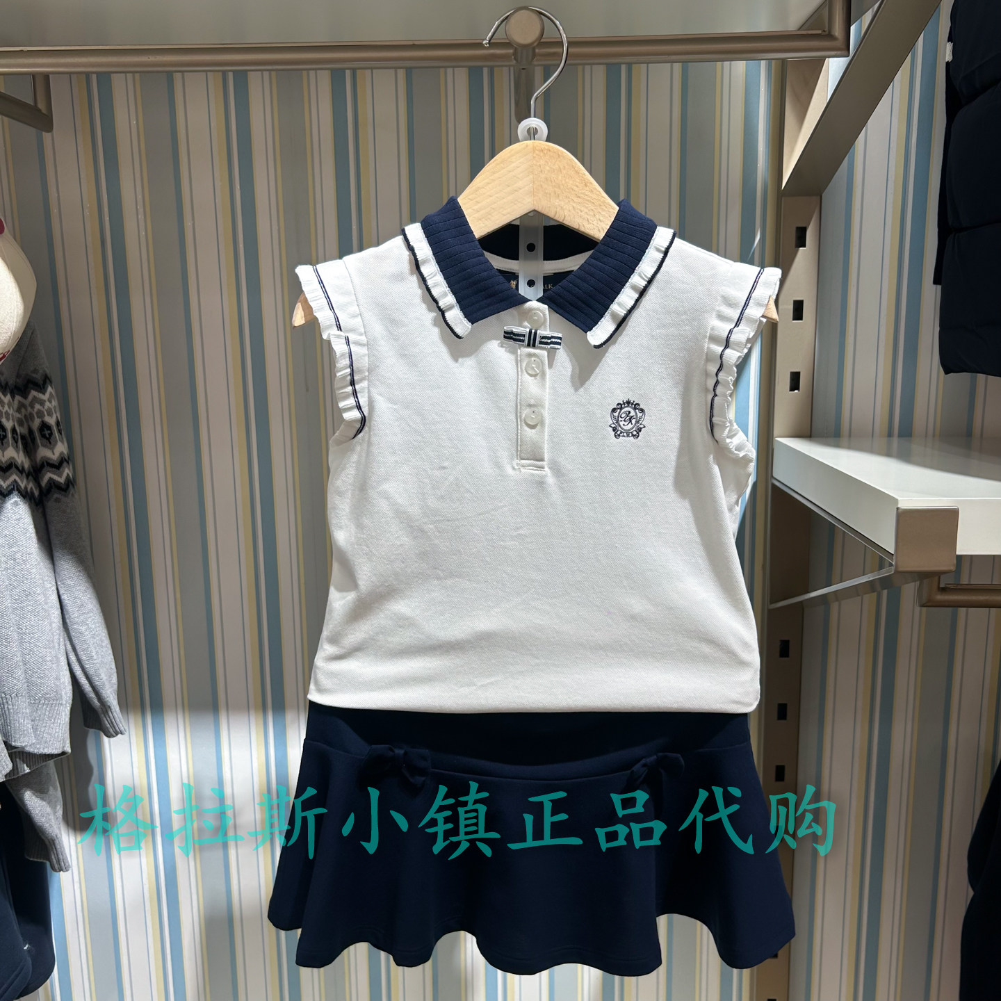 PolowalkKIDS26年夏女童休闲T恤