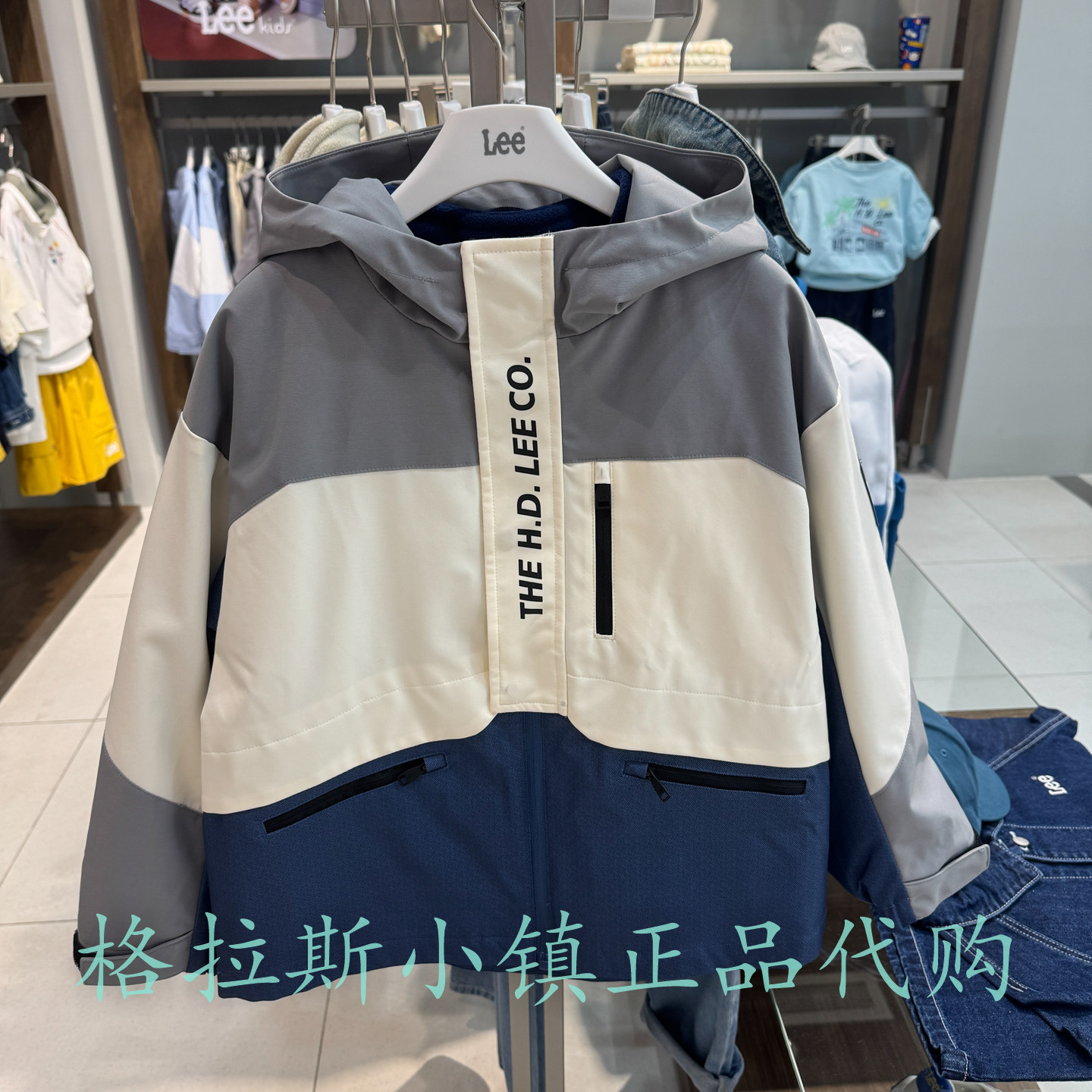 特价LeeKids童装秋儿童三防外套