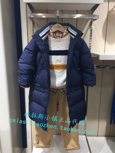 Elandkids衣恋童装专柜正品23冬新款男童鹅绒羽绒服外套JDD4V06A