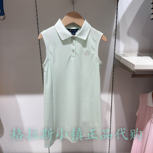 Polowalk童装夏女童抗菌连衣裙