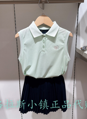 Polo walk KIDS童装专柜正品26夏款女童抗菌速干T恤BY5W625F0034