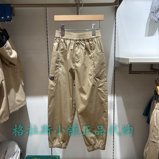 Polowalk 专柜正品 26年夏男童休闲束脚长裤 AR0W623G0191 KIDS童装