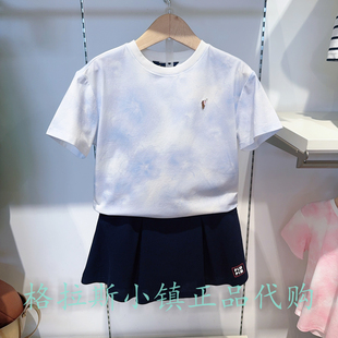 Polo walk KIDS童装专柜正品26夏款女童圆领短袖T恤D7TW625F0362