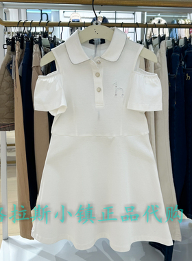特价hazzys哈吉斯童装国内代购夏女童POLO裙连衣裙HZSXGD03CZ120