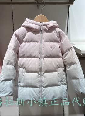 Polo walk KIDS童装专柜正品25冬款女童休闲羽绒服CRGW544K0141