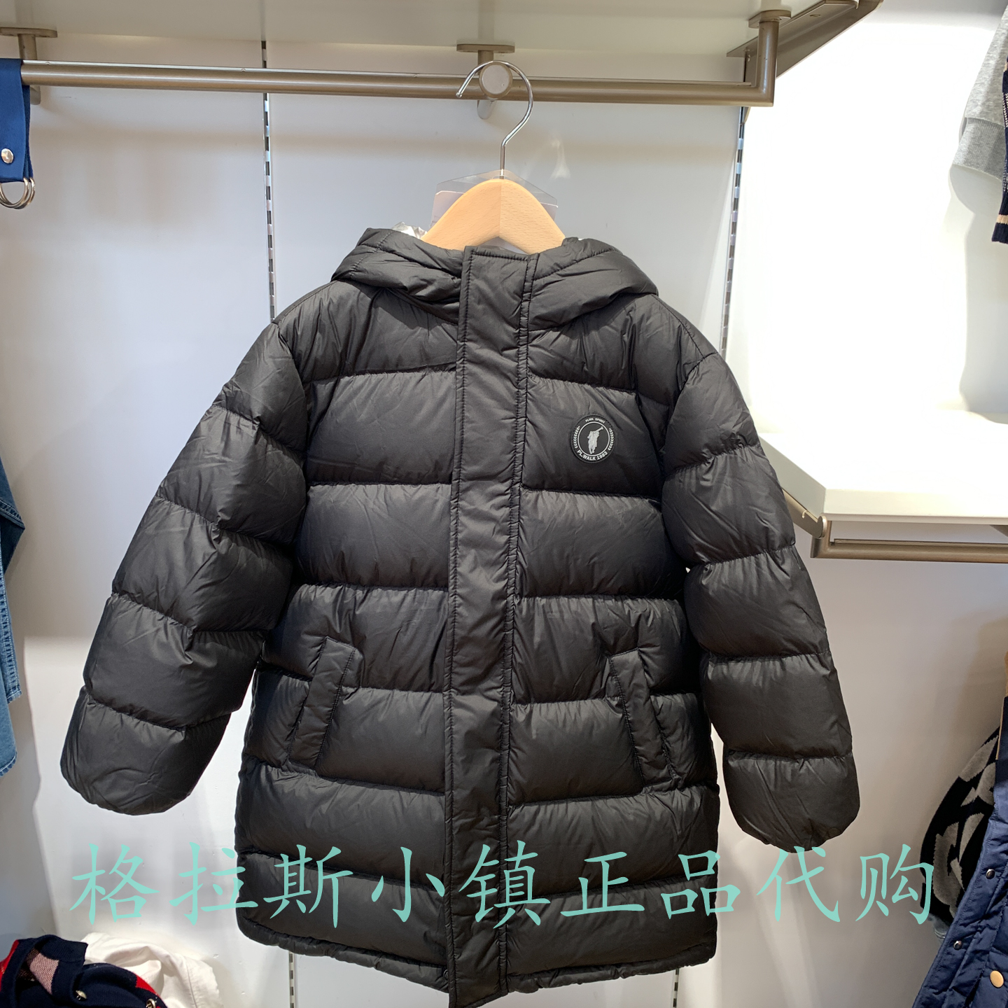 Polowalk童装正品冬男童羽绒外套