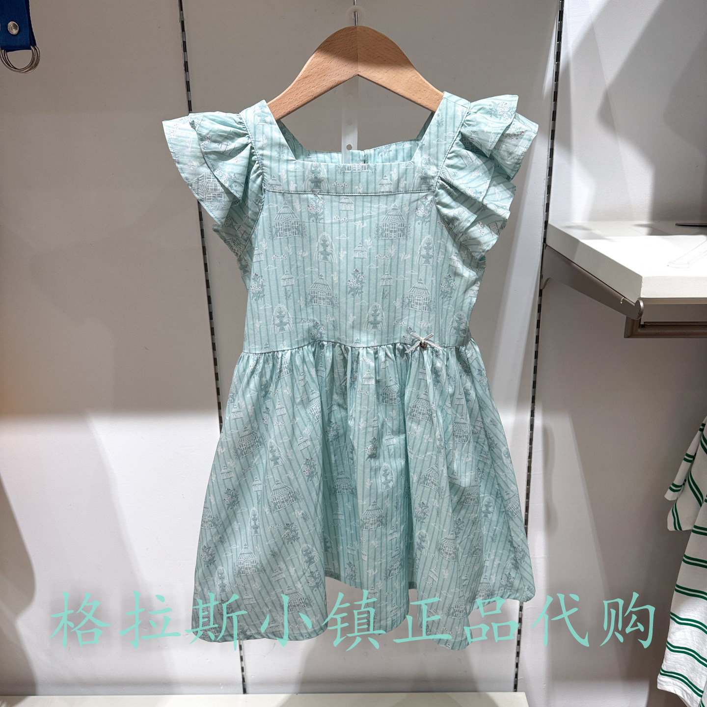 Polo walk KIDS童装专柜正品26夏款女童小飞袖连衣裙B61W626A0341