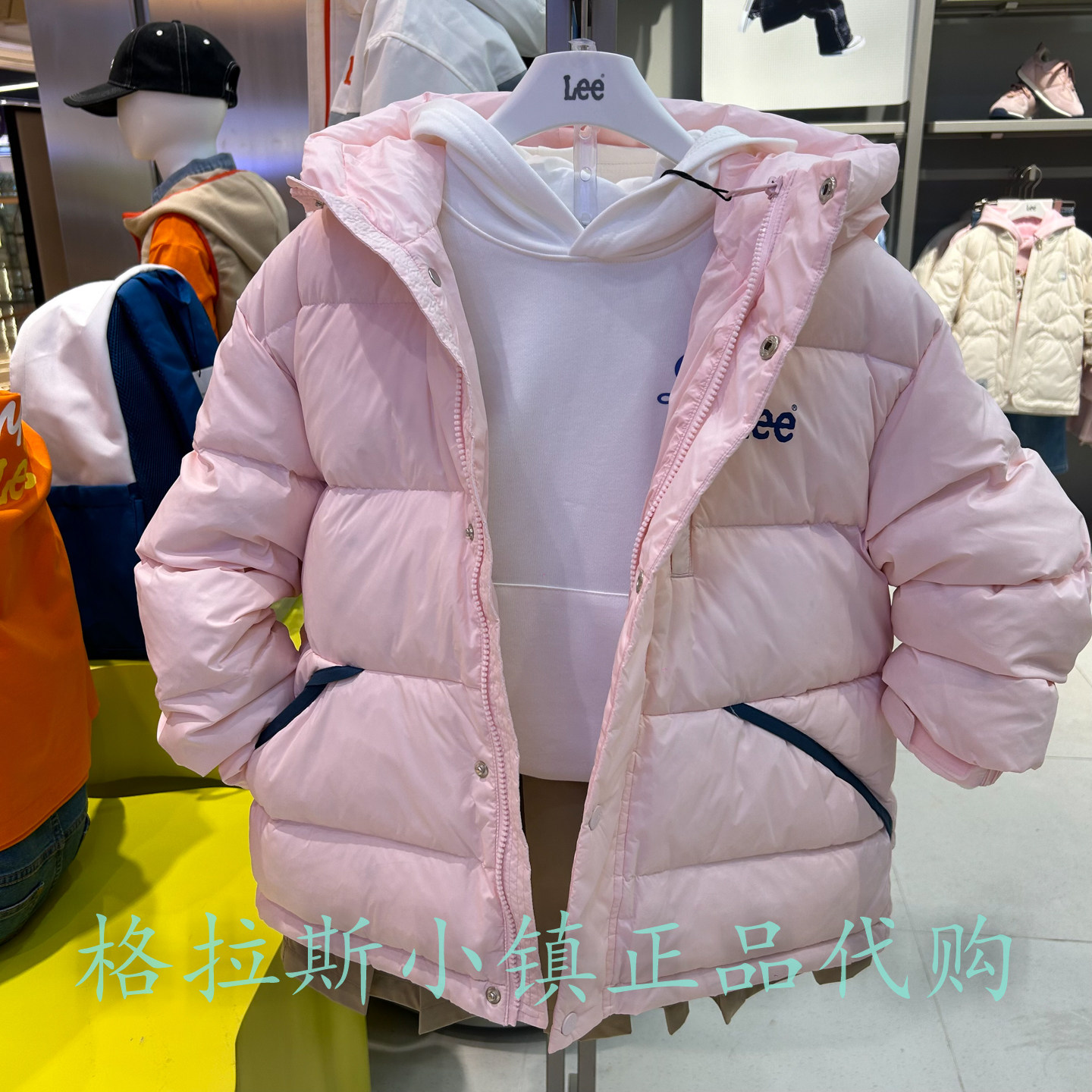LeeKids童装冬女童三防羽绒服