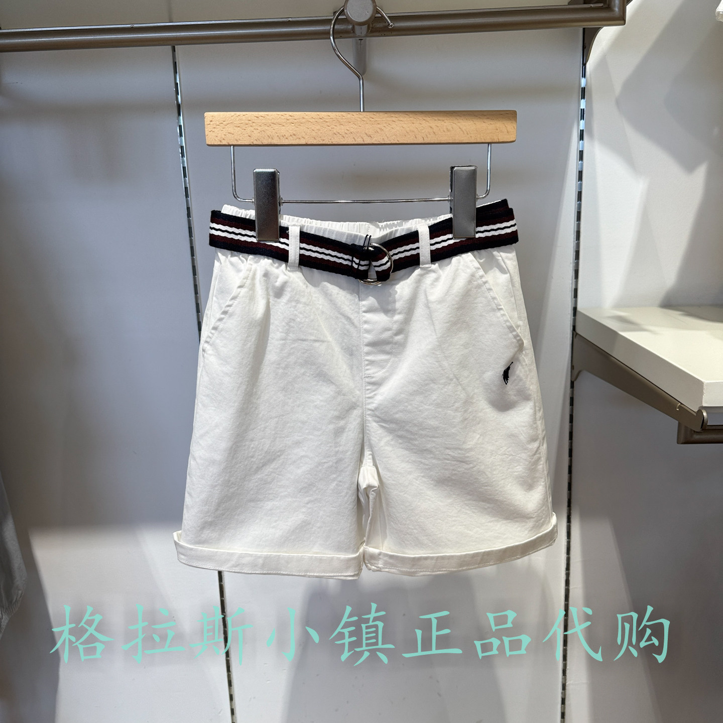 Polo walk KIDS童装专柜正品26夏款男童百搭休闲短裤BVTW623D0305