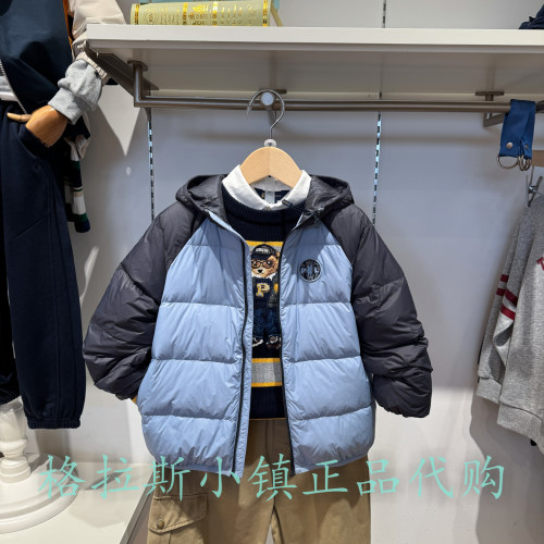 Polowalk童装冬男童羽绒服外套