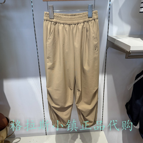 Polowalk童装夏男童薄款束脚长裤