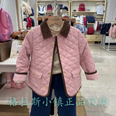 25冬新款 Elandkids衣恋童装 专柜正品 女童索罗娜棉服外套JPF4T21B