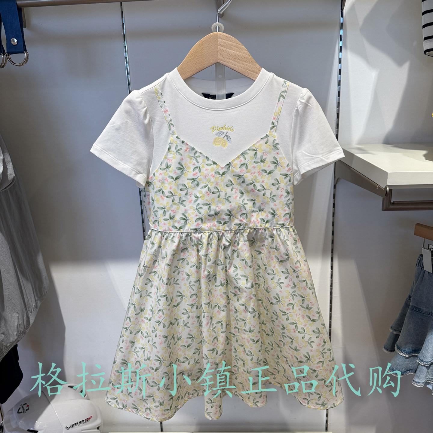 Polowalk童装正品夏女童连衣裙