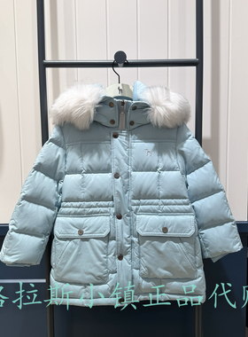 特价hazzys哈吉斯童装国内代购冬款女童休闲羽绒服HTW11JN06MBU