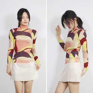 重工亮片A字裙气质包臀显高显瘦短款 法式 半身裙 璀璨星河 澳洲wit