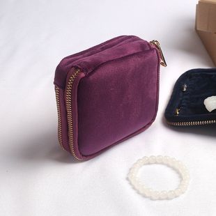 旅行收纳袋包首饰手拿包新款收纳拉链便携精致袋随身首饰高档最新