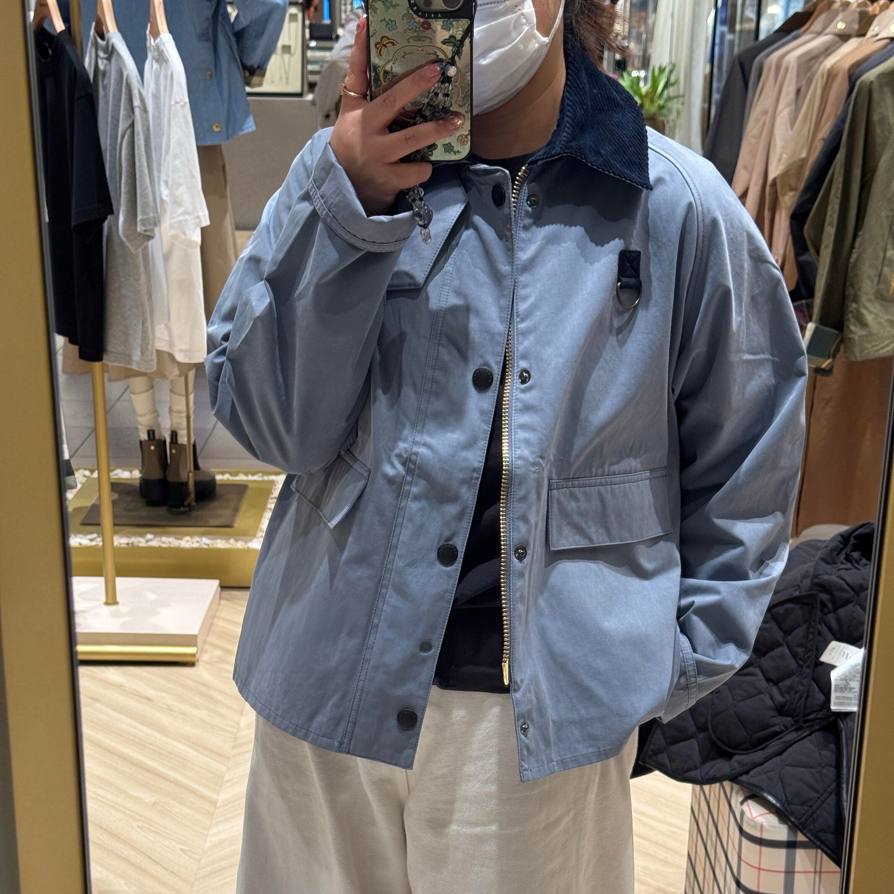 巴伯OsSpey轻防泼水宽松短外套
