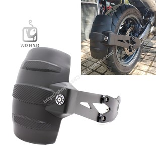 适用宝马20款 F900R F900XR改装后挡泥板挡泥瓦 后挡沙板加宽加大