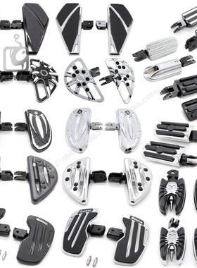 适用赛科龙RA401脚踏板 RA600 AQS401改装前脚踏板加大舒适脚蹬