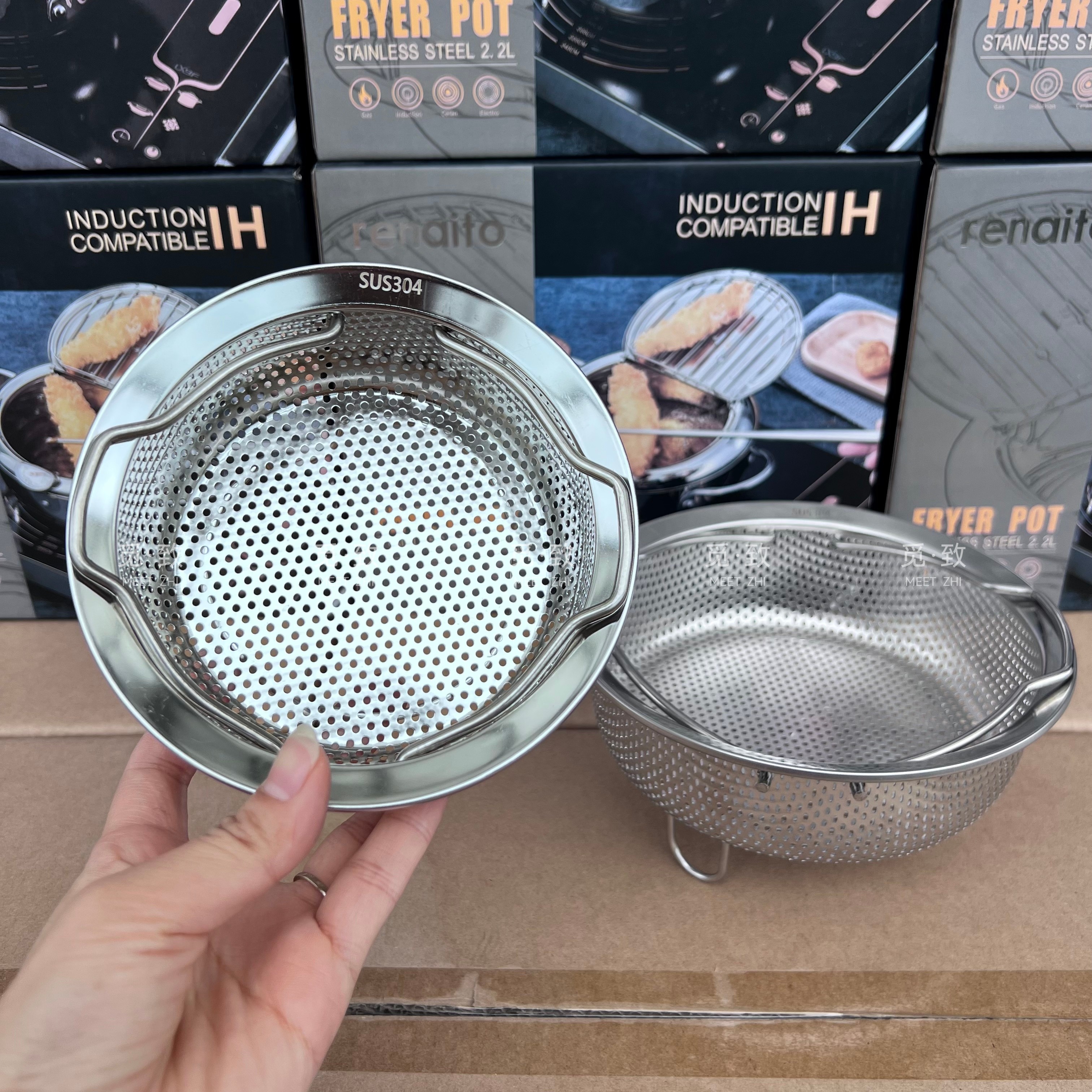 304不锈钢带提手蒸笼蒸架 电饭锅米汤分离蒸饭神器蒸米饭蒸格笼屉,厨房/烹饪用具,蒸格/蒸片/蒸架,淘宝优惠券,粉丝福利购,淘宝优惠卷