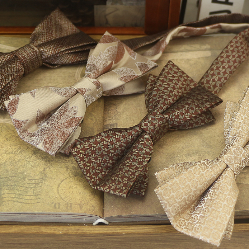 复古花纹系列男士西服领结