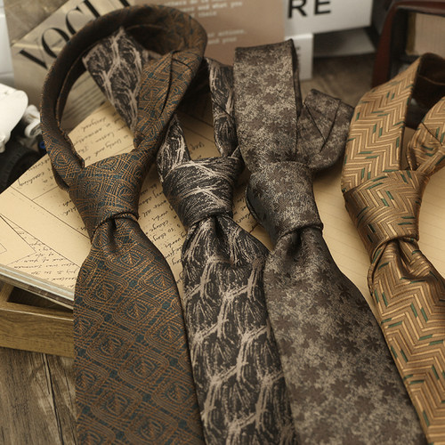 色织英伦复古百搭领带