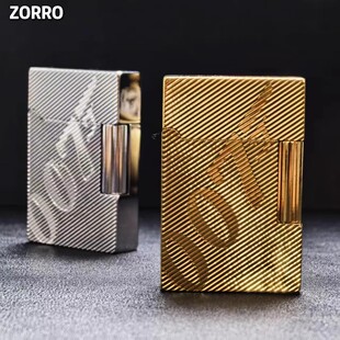 ZORRO佐罗612满天星007侧滑朗声煤油打火机朗声煤油机个性送礼