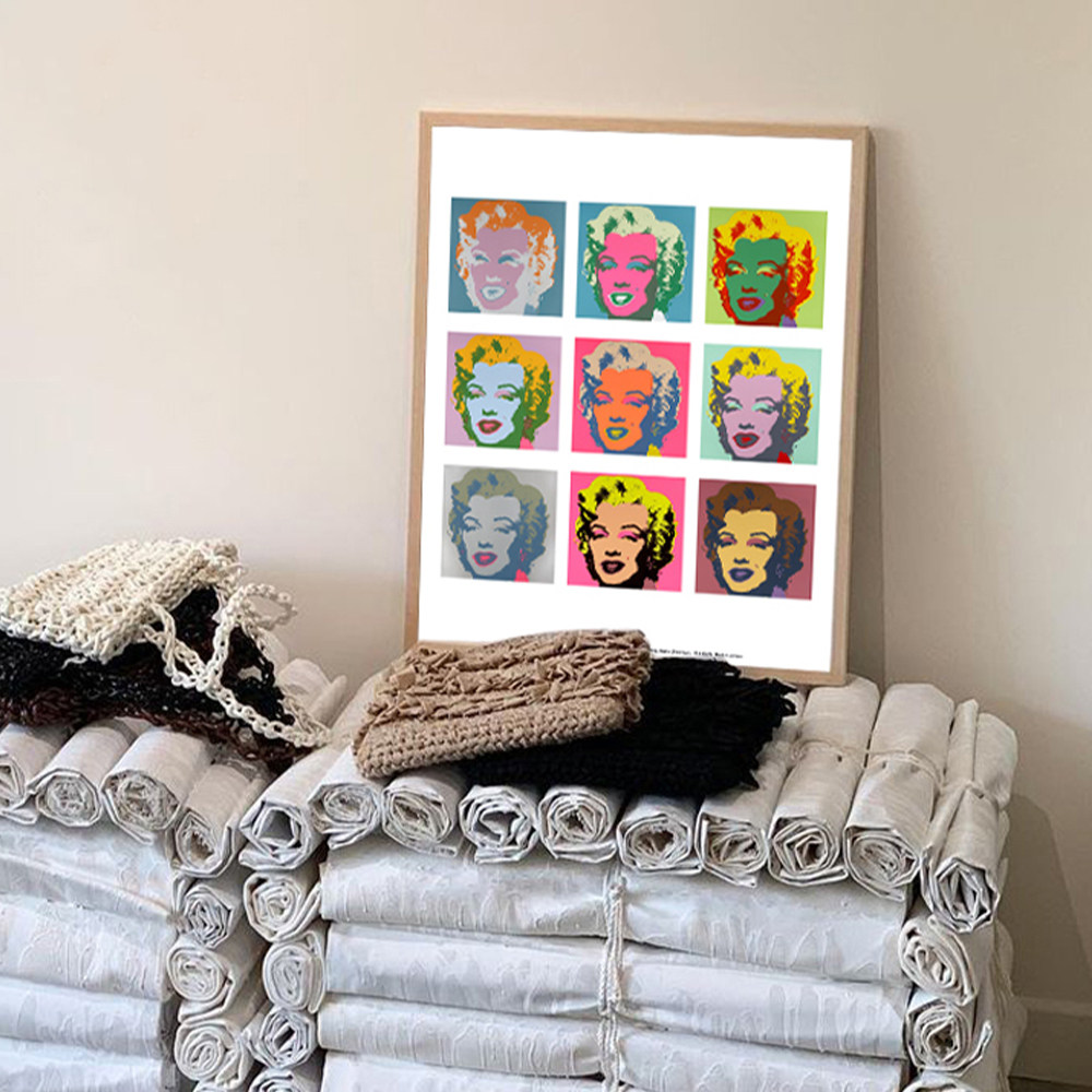 美国进口|安迪沃霍尔|玛丽莲梦露|波普艺术|正版装饰画|原版画芯